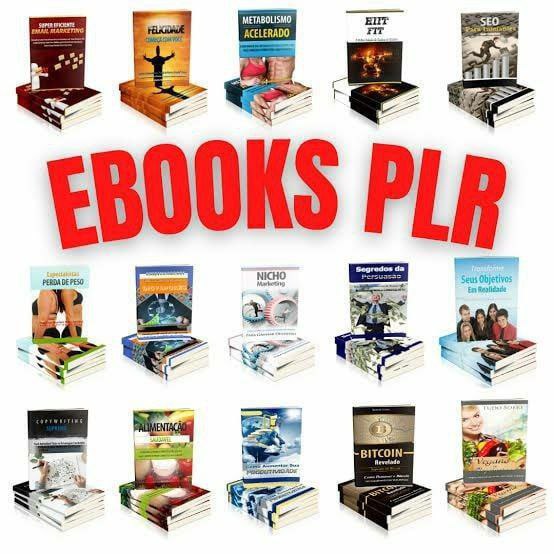 Capa: Baixar Ebooks PLR: Acesso Imediato a +100 Títulos Exclusivos
