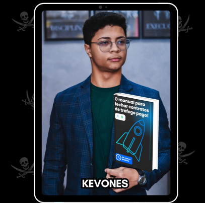 Capa: 1KEVONES Tráfego Pago: Baixar Curso Completo com Masterclass