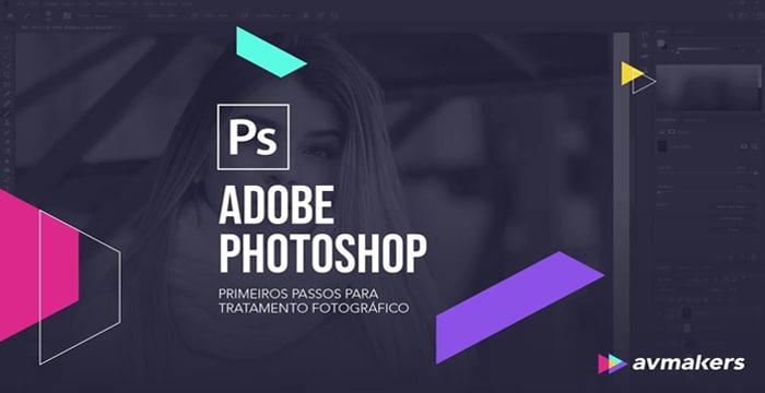 Capa: Photoshop CC: Baixe Curso Completo Tratamento Fotográfico | Avmakers