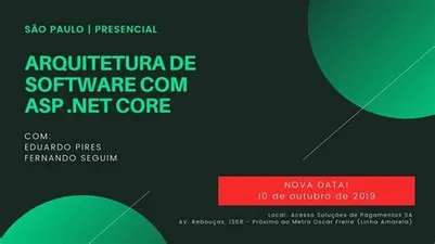Capa: Arquitetura Microsserviços .NET 6: Download Leandro Costa