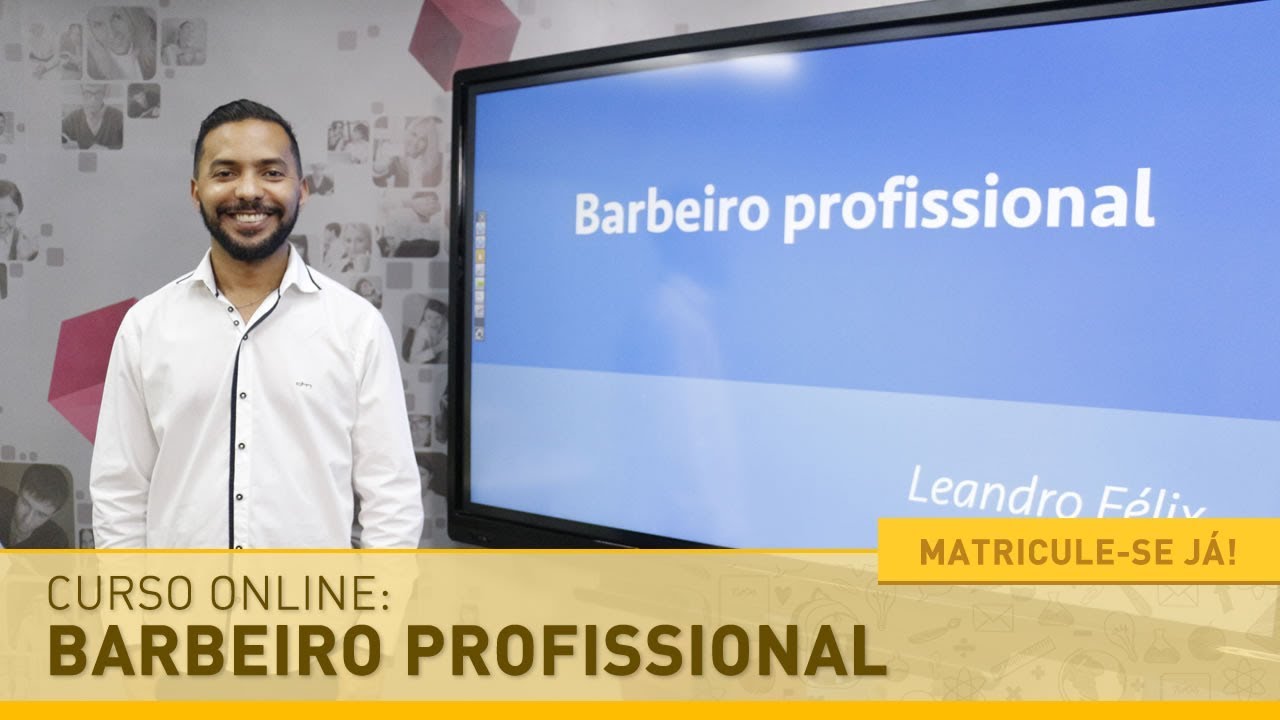 Capa: Barbeiro Profissional Leandro Felix: Download Completo do Curso