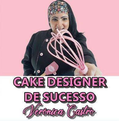 Capa: Baixar Curso Cake Designer Verônica Castro: Domino Bolos Decorados