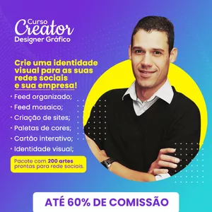 Capa: Download Creator Designer Gráfico: Baixe Agora!