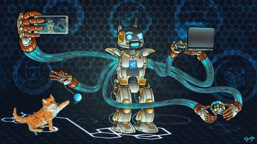 Capa: Baixar Curso Chatbot Telegram com Node.js: 3 Projetos