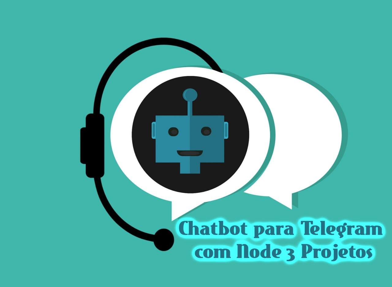 Capa: Node.js: Baixar Curso Chatbot Telegram COD3R 2020 Completo