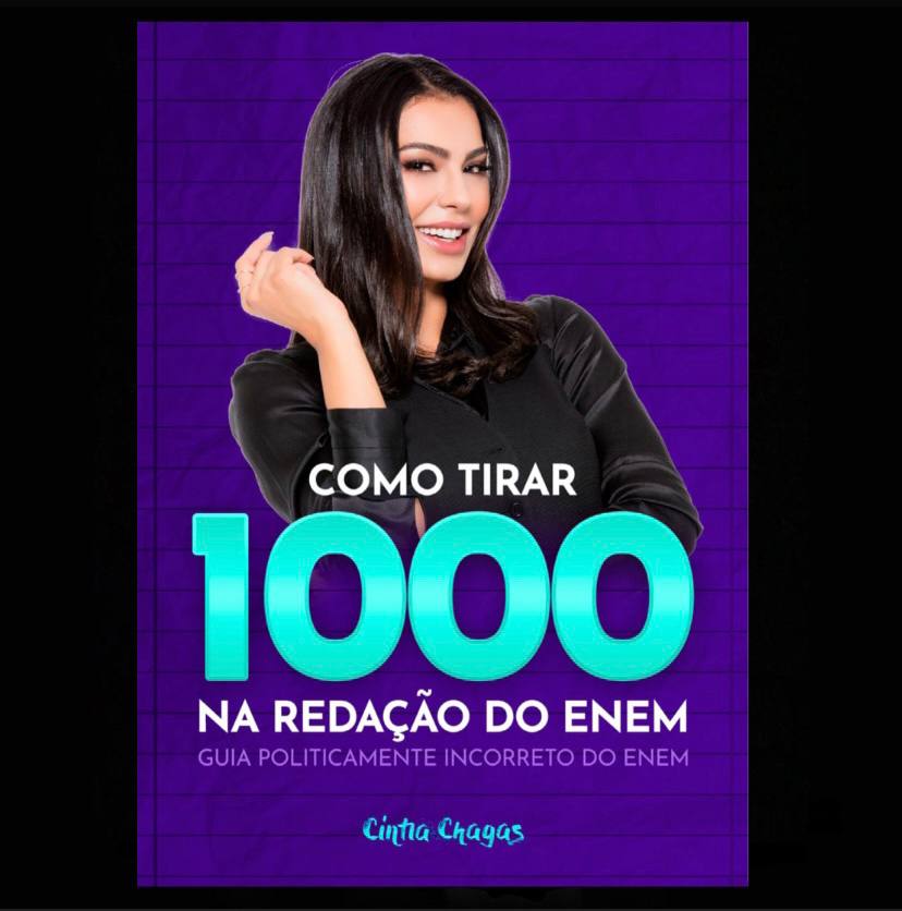 Capa: Baixar Curso Cíntia Chagas: Domine a Redação ENEM 1000