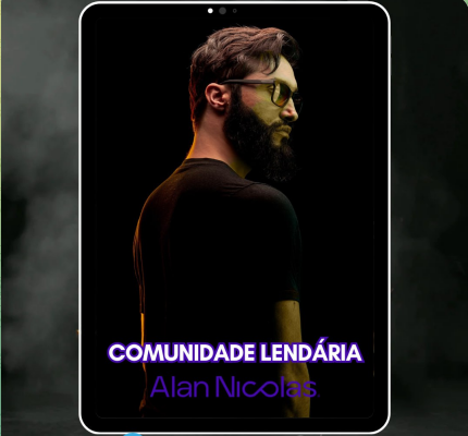 Capa: Comunidade Lendária Alan Nikolás: Baixar Curso Completo IA e Automações