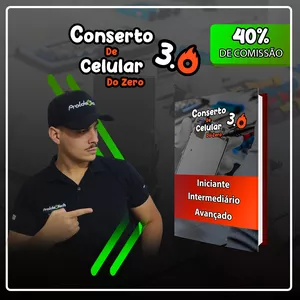Capa: Baixar Curso Conserto de Celular do Zero 3.0: Domine Reparos!