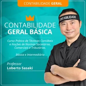 Capa: Baixar Contabilidade Geral Básica Loberto Sasaki: Curso Completo PDF