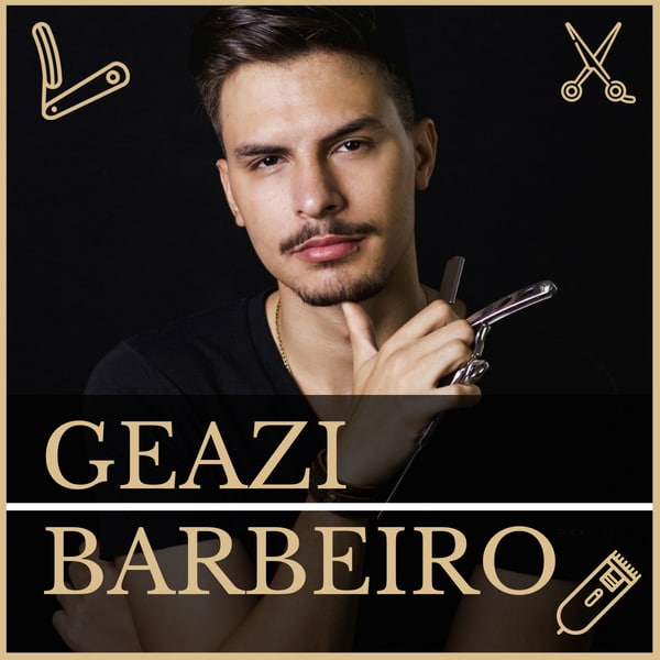 Capa: Curso de Barbeiro Geazi Barbeiro: Baixe Agora o Conteúdo Completo!