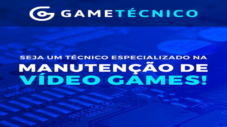 Capa: Baixar Curso Console Game Técnico 2021 (15h) - Download Rápido!