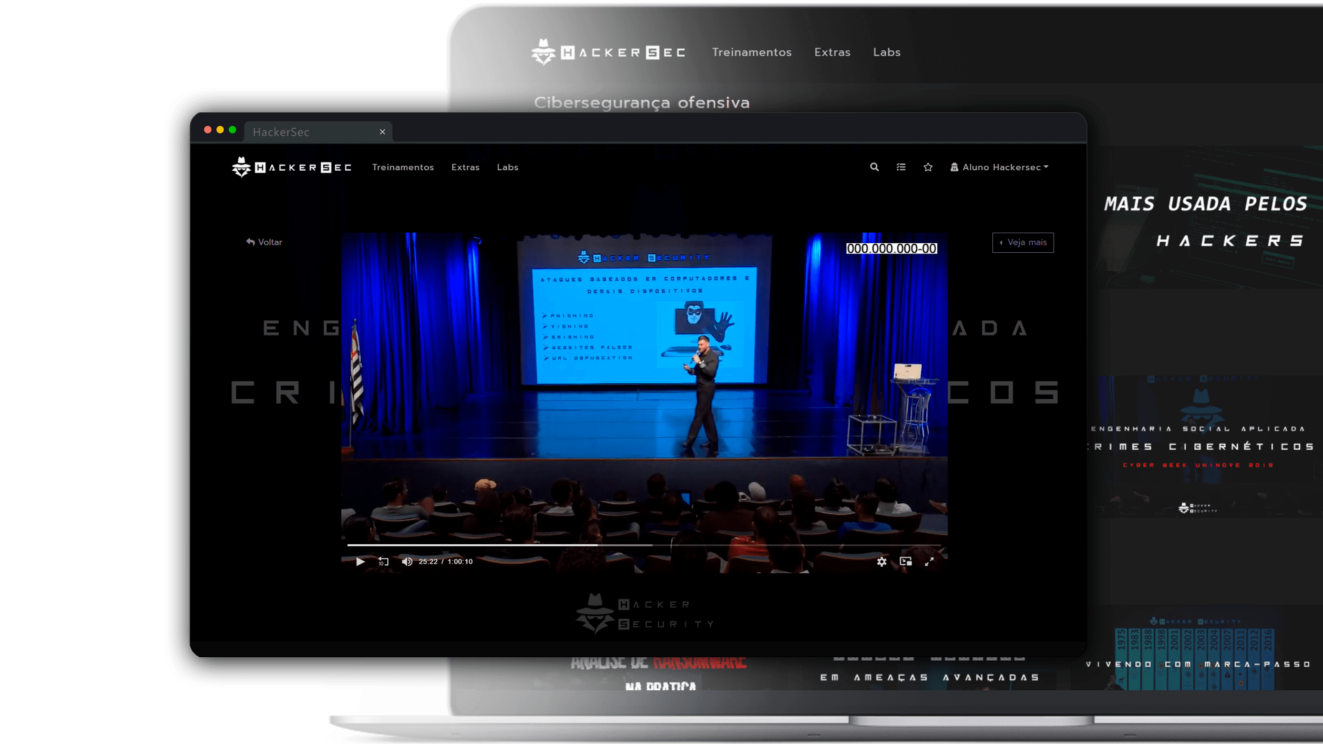 Capa: Curso Hacker Sec Download: Acesso Imediato ao Conhecimento