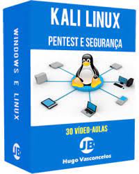 Capa: Kali Linux Download: Curso Completo e Acesso Imediato