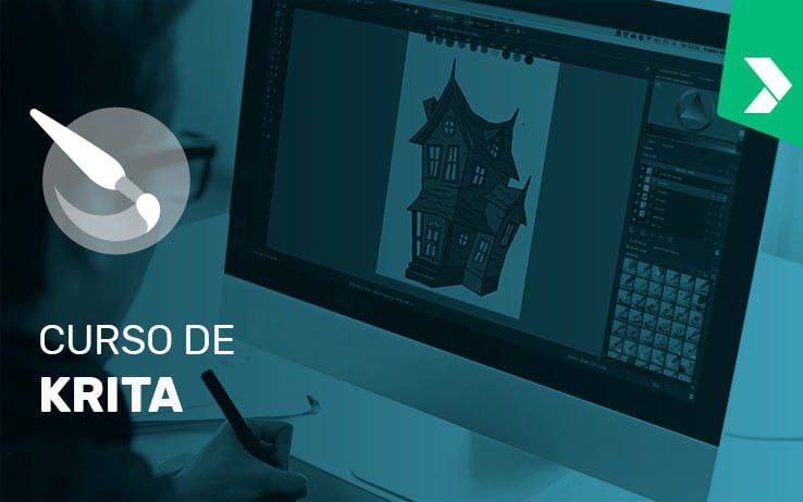 Capa: Curso Krita Digital Painting: Baixar Completo + Aulas