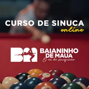 Capa: Baixe Curso Sinuca Baianinho de Mauá: Domine o Jogo
