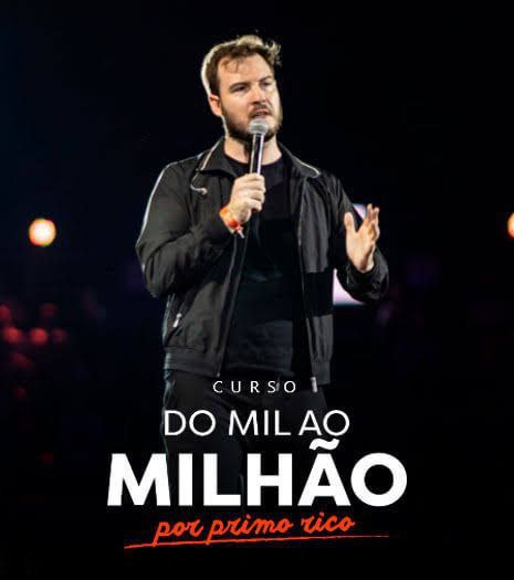 Capa: Curso Primo Rico: Baixar Mil ao Milhão Completo [2024]