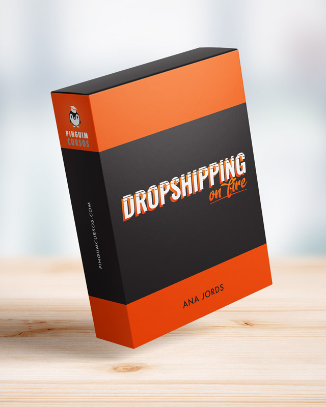 Capa: Dropshipping On Fire Ana Jords: Baixe Agora o Curso Completo!