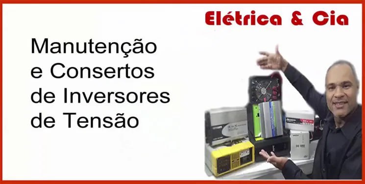 Capa: Baixar Curso Inversores de Tensão Alex Lima: Fabricação e Conserto