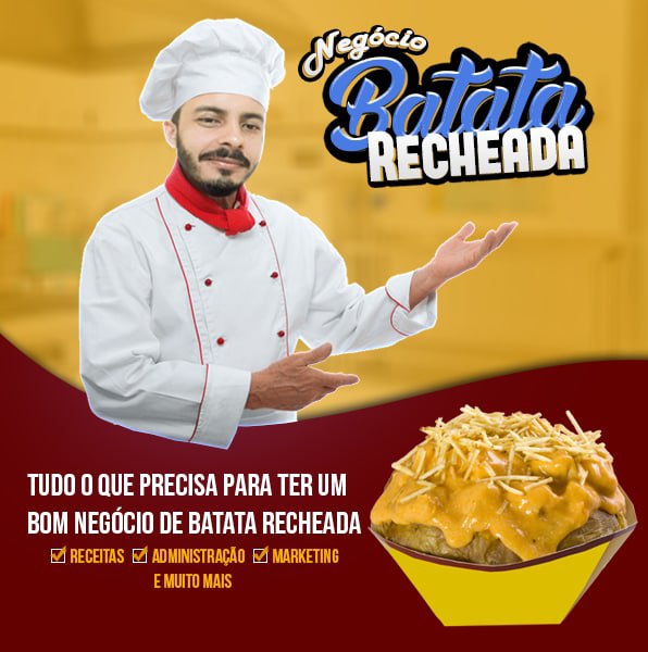 Capa: Baixar Negócio Batata Recheada: Curso Completo Download