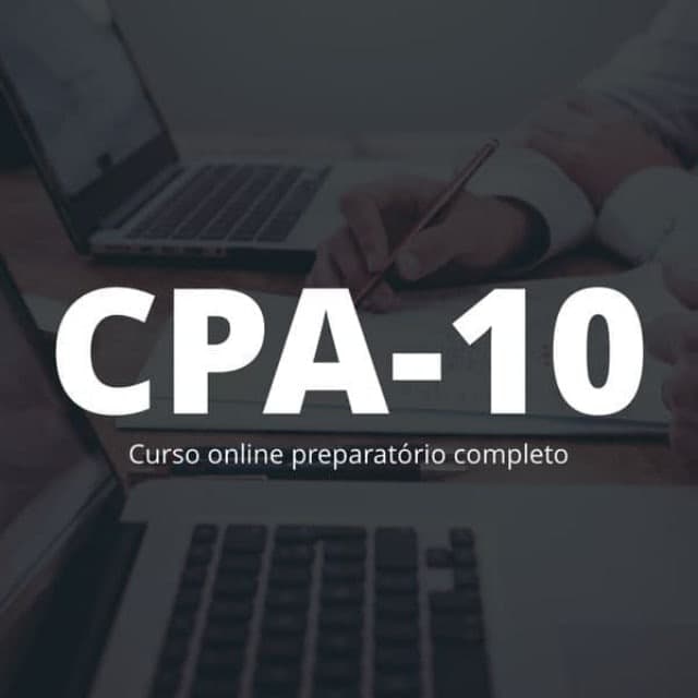 Capa: Curso CPA-10 Guilherme Almeida: Download Completo 2021