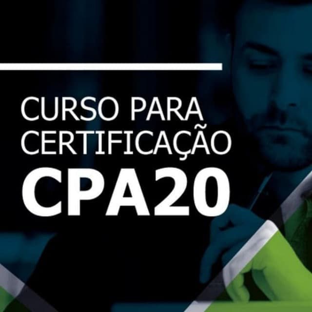Capa: Curso CPA-20 Guilherme Almeida: Baixe a Preparação Completa
