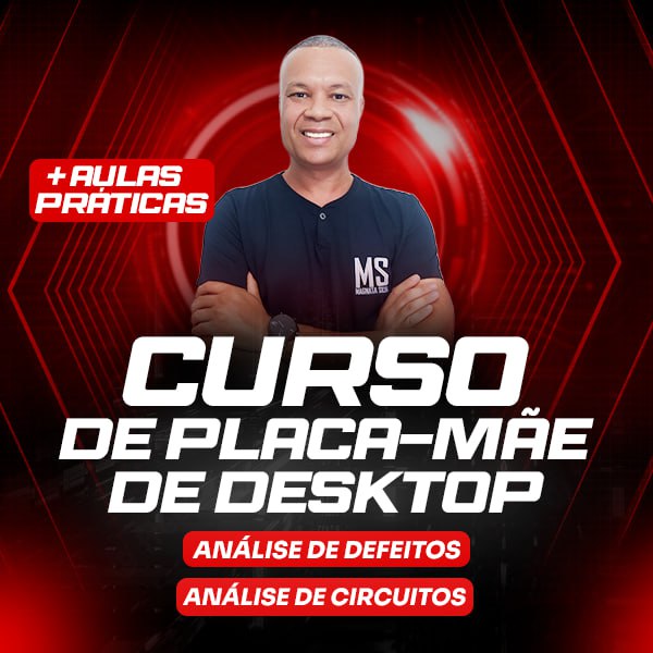 Capa: Baixar Curso Reparo Placa Mãe Desktop Magnata Silva – Completo!