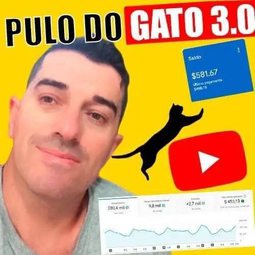 Capa: Pulo do Gato 3.0 Download: Domine o YouTube Agora!