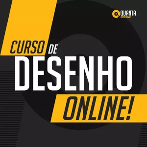 Capa: Desenho Online Quanta: Baixar Curso Completo e Portfólio