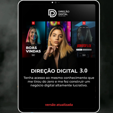 Capa: Baixar Direção Digital 3.0 Ana Jords | Curso Completo Download