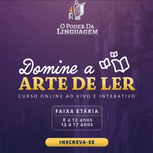 Capa: Baixar Curso Domine a Arte de Ler: Poder da Linguagem
