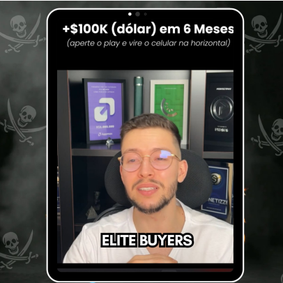 Capa: Elite Buyers Denis Pereira: Baixe Agora e Aumente Sua Renda em Dólar