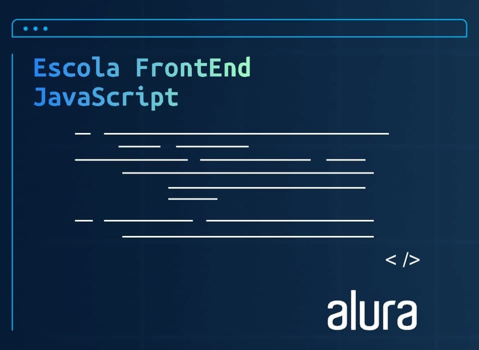 Capa: Baixar Escola Front-End JavaScript Alura: O Guia Definitivo