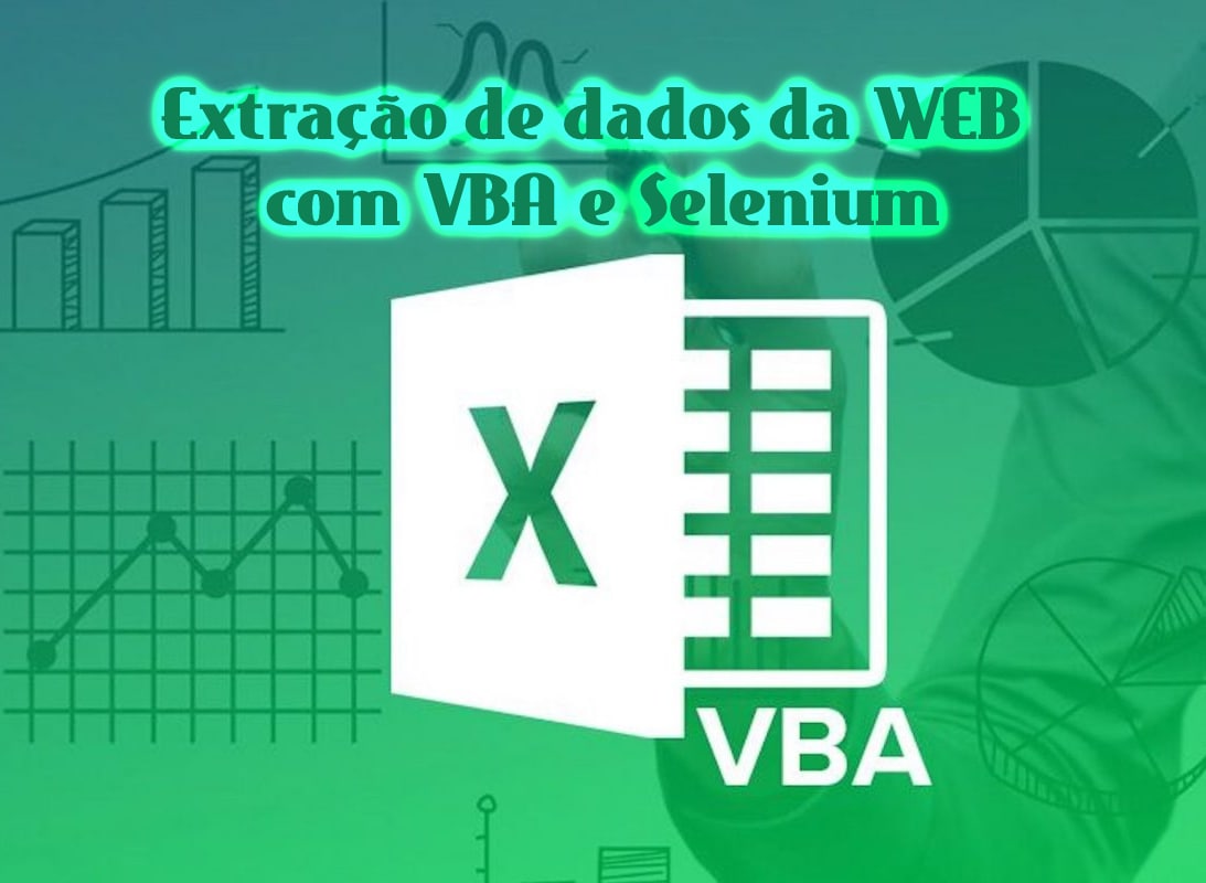 Capa: Curso Extração de Dados Web VBA Selenium Gustavo Nunes - Baixar