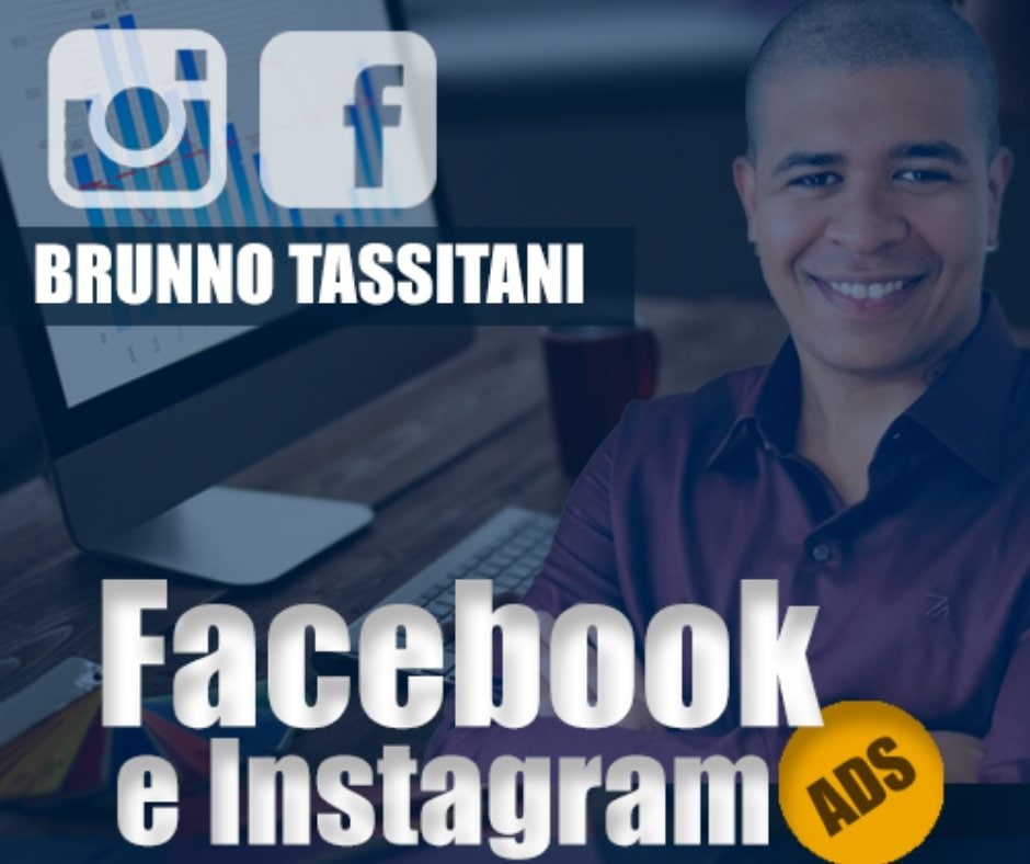 Capa: Baixar Curso Facebook e Instagram Ads Bruno Tassitani | Completo