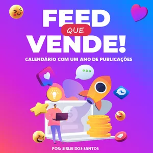 Capa: Baixar Calendário Feed Que Vende Sirlei dos Santos: Lucratividade Garantida