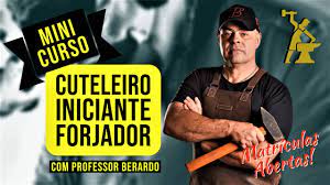 Capa: Mini Curso Cuteleiro Iniciante Forjador Berardo: Download Exclusivo