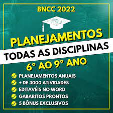 Capa: Planejamentos BNCC 6º ao 9º Ano: Baixe Agora!
