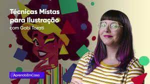Capa: Técnicas Mistas Ilustração Gabi Tozati: Baixe Agora!