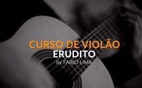 Capa: Curso Violão Erudito Fábio Lima: Baixar Conteúdo Completo